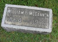 McCannon, William F
